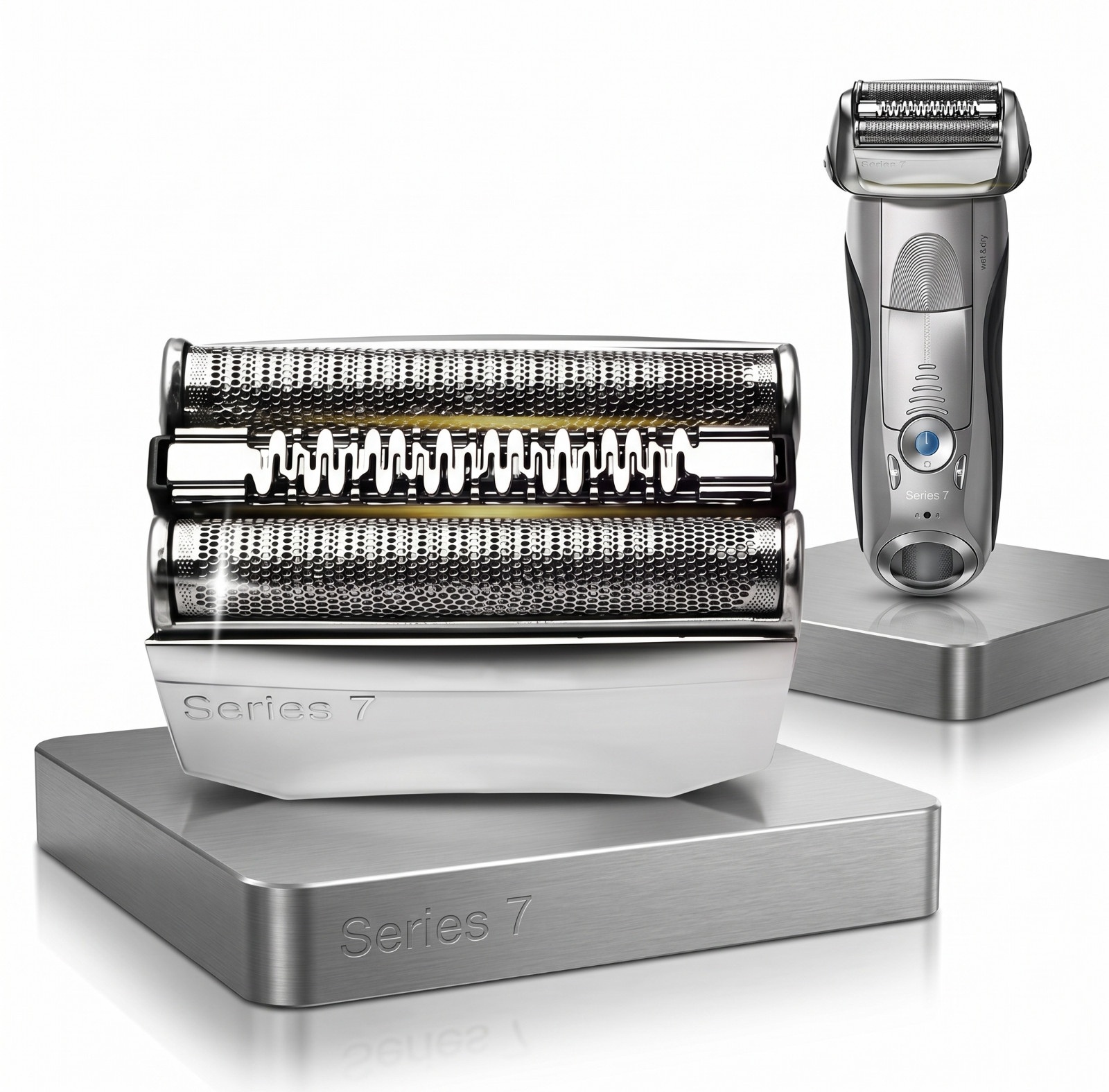 Replacement Shaver Head Compatible with Braun Series 7 – Foil & Cutter Cassette