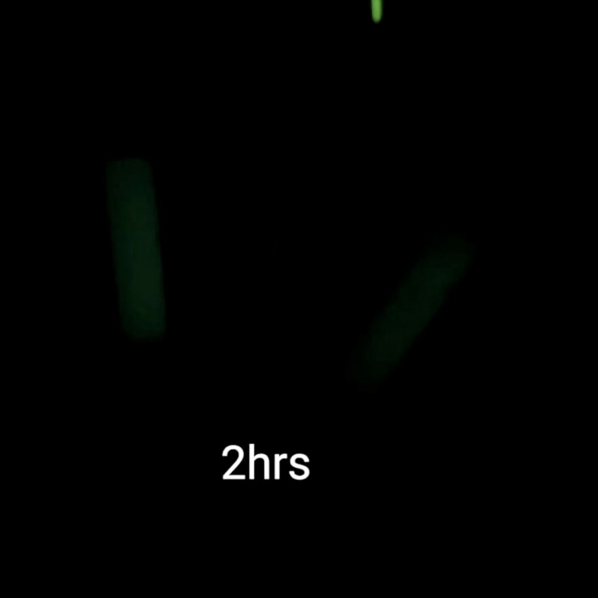 💚🤍GLOW STICK/White•Super Glow in the Dark Press On Nails Set•Gel Acrylic 10Pc