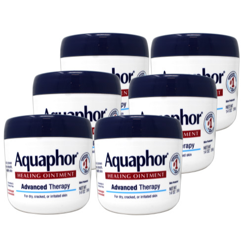6 Pack of AQUAPHOR HEALING OINTMENT 14OZ