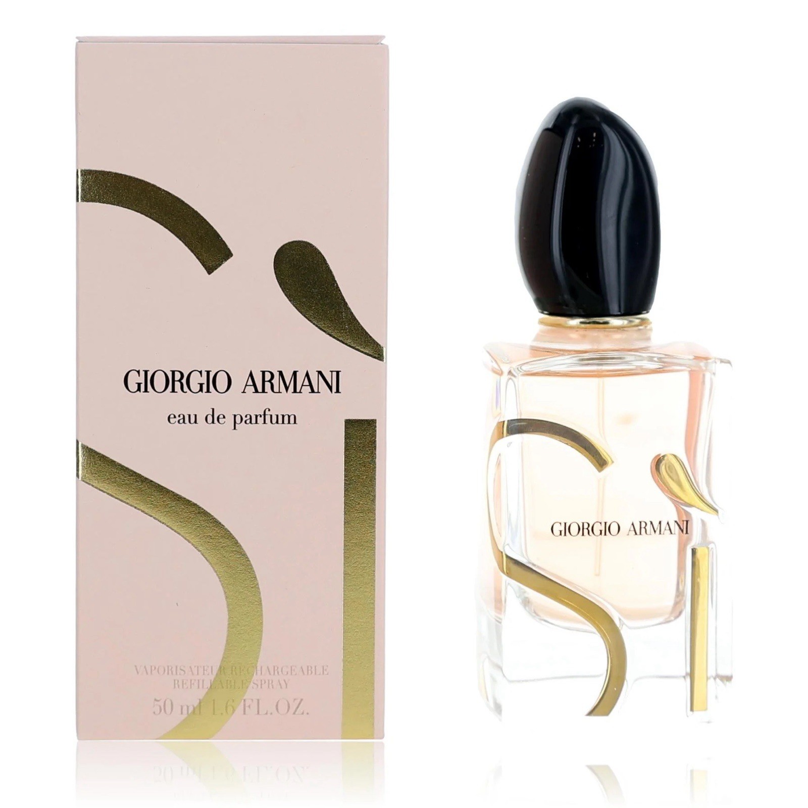 Giorgio Armani Sì Eau de Parfum for Women – Elegant Chypre Fruity Fragrance 50Ml