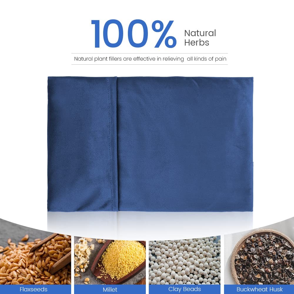 Heating Pad Microwavable with Washable Cover, 8 x 12 Multipurpose Microwave H…