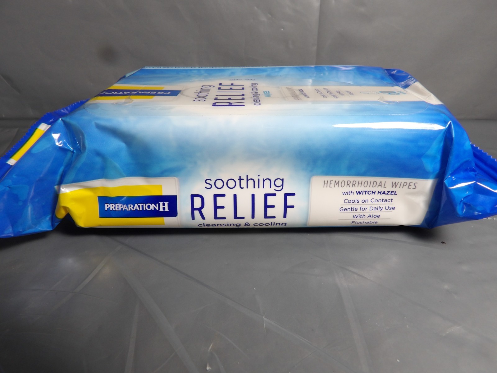Preparation H Soothing Relief Cleansing & Cooling Wipes 60 Wipes 10/2024