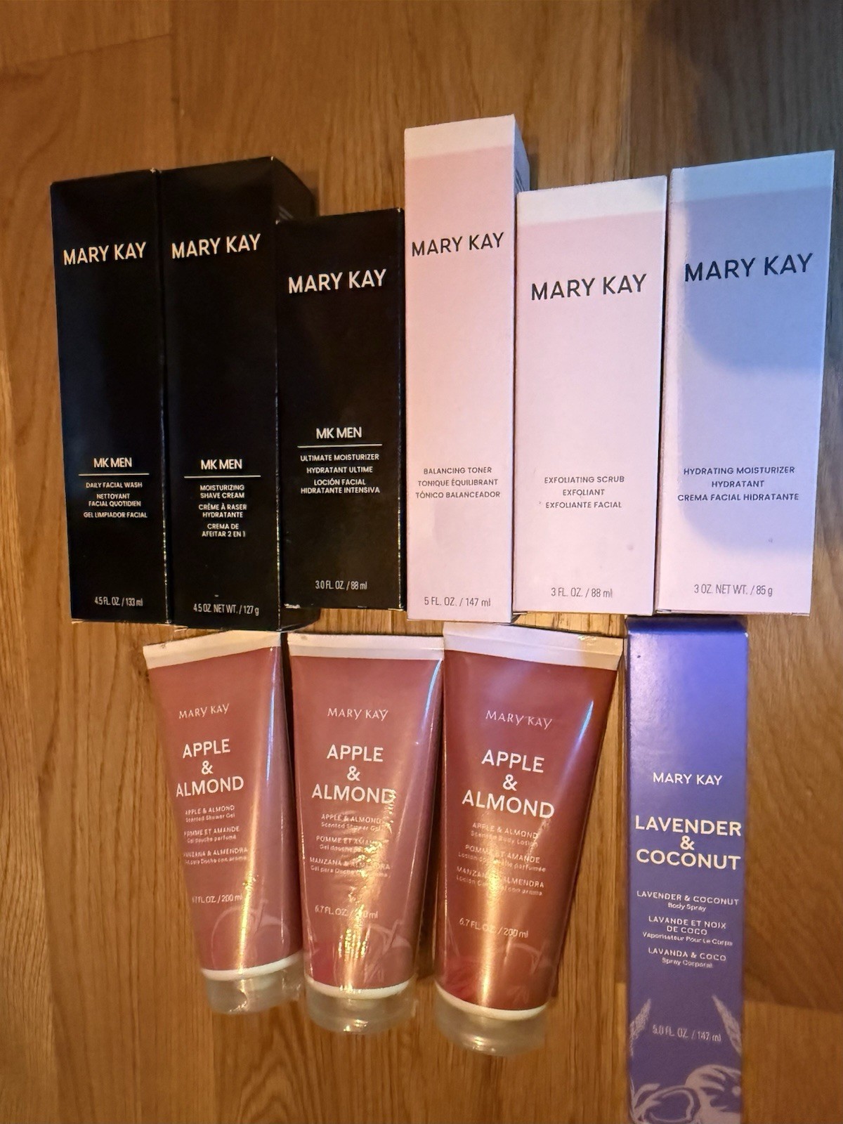 Mary Kay MK Men Apple Almond Moisturizer Lavender Lot