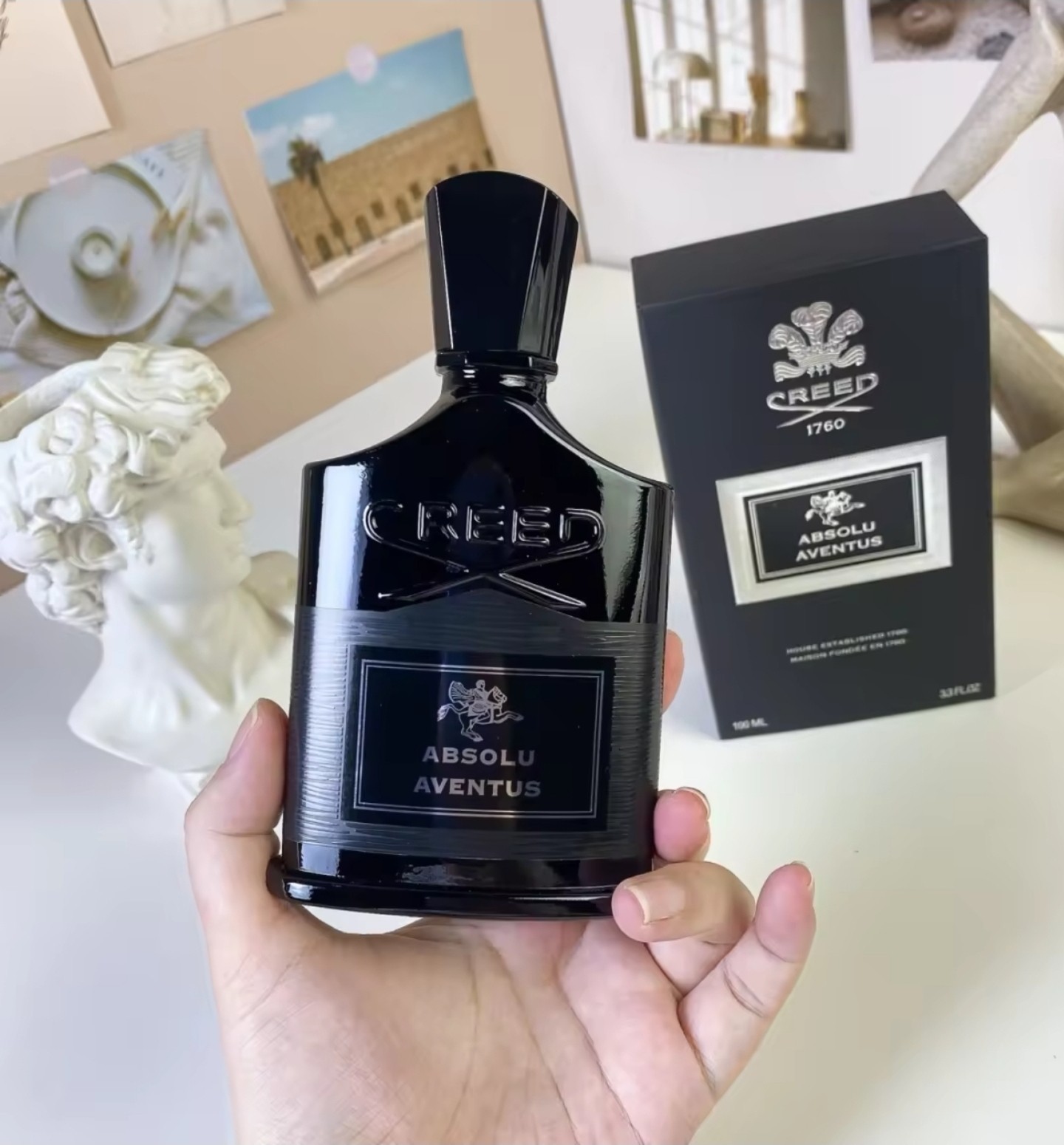 CREED ABSOLU AVENTUS 3.4 OZ EDP SPRAY FOR MEN NEW IN BOX