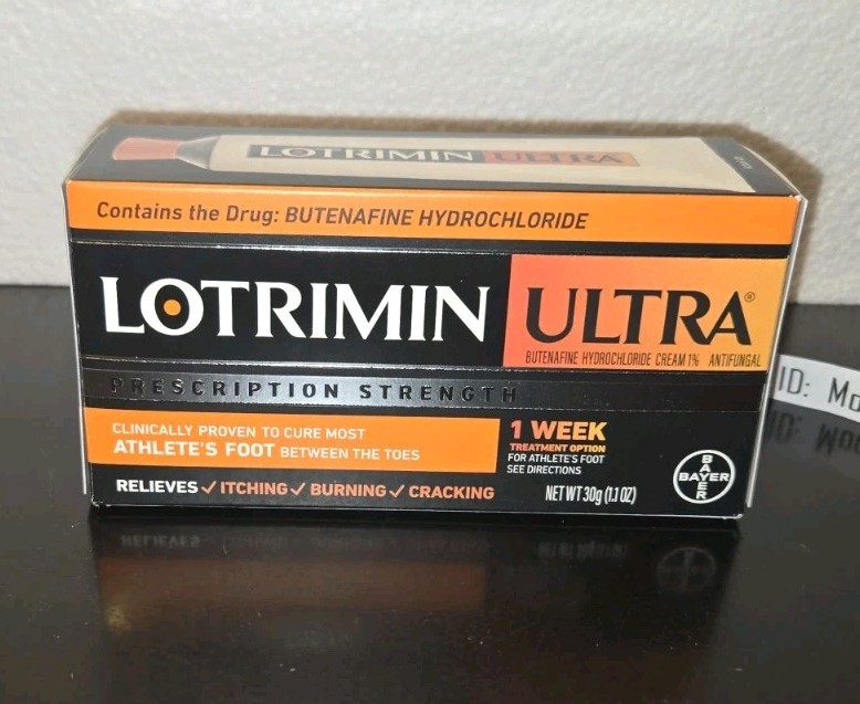 EXP 02/2027+! 3 Box LARGE 30g (1.1oz) LOTRIMIN ULTRA 1% Antifungal Cream 1 Week
