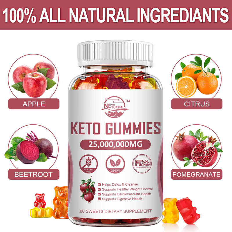 Keto ACV Gummies – 25,000,000mg BHB Weight Loss Fat Burner Appetite Suppressant
