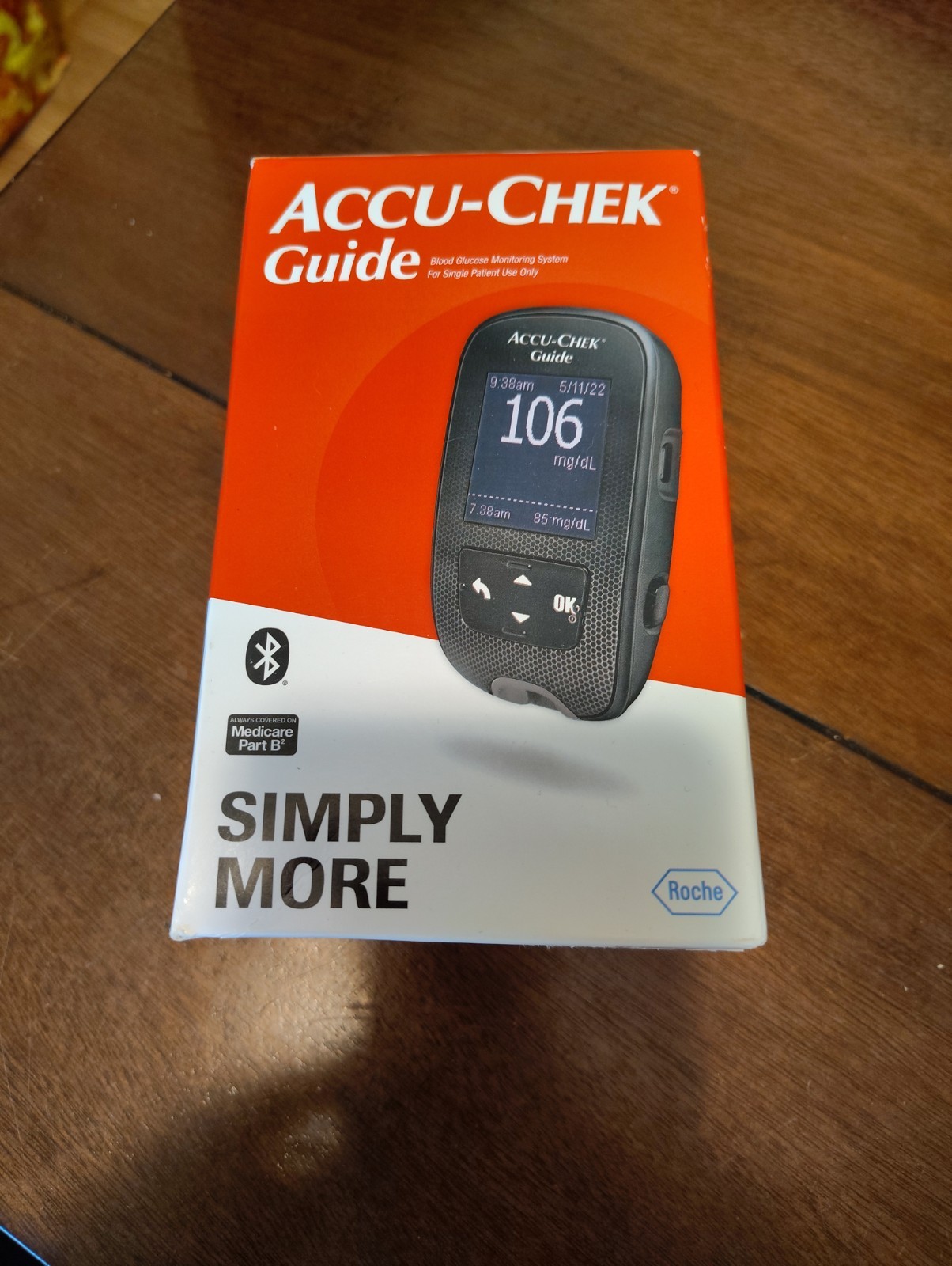 Accu-Chek Guide Blood Glucose Monitoring System Exp 12/25