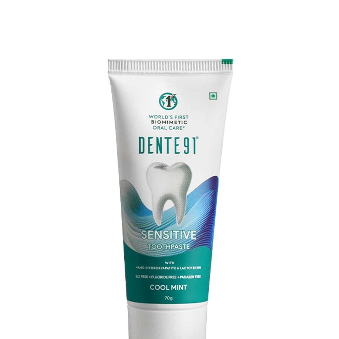Dente91 Sensitive Toothpaste 70g Nano Hydroxyapatite Pack of 1 Fast Shipping