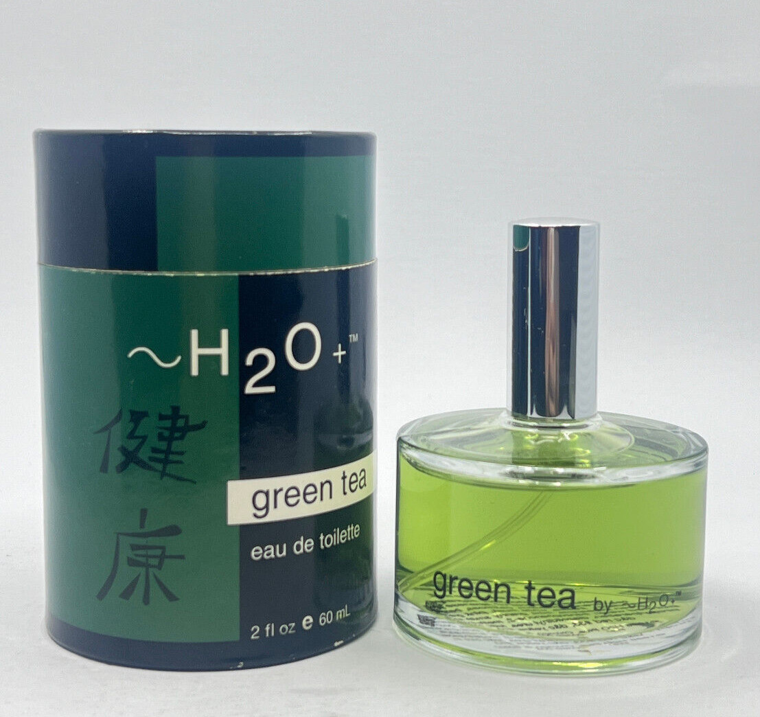 Green Tea Eau De Toilette By H20 2 oz NEW RARE Check Description
