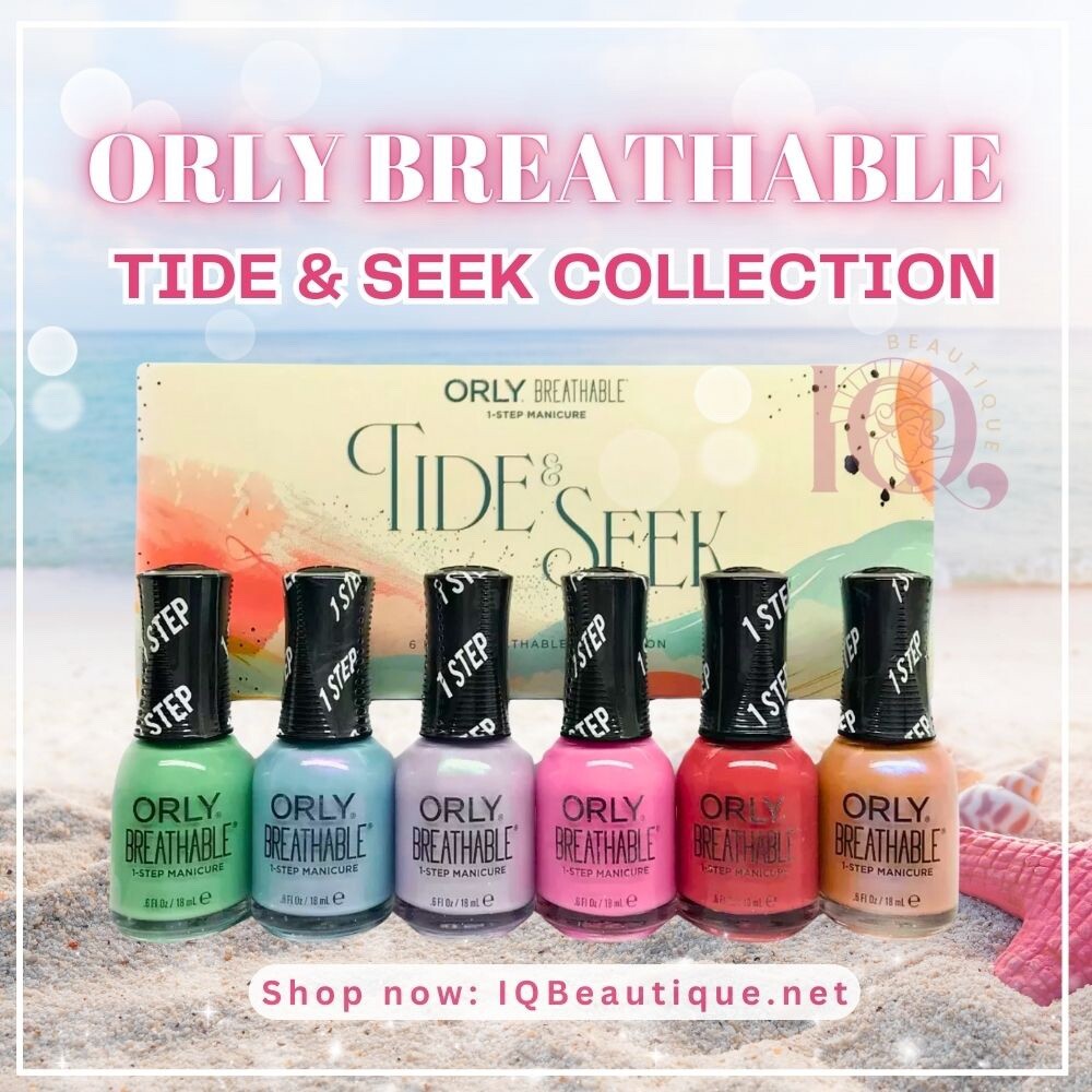 ORLY BREATHABLE “Tide & Seek” Exclusive NEW Full 6pcs Collection