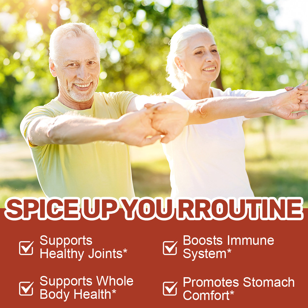 Turmeric Curcumin Black Pepper Gummies 60ct Joint Pain Inflammation Relief Gummy