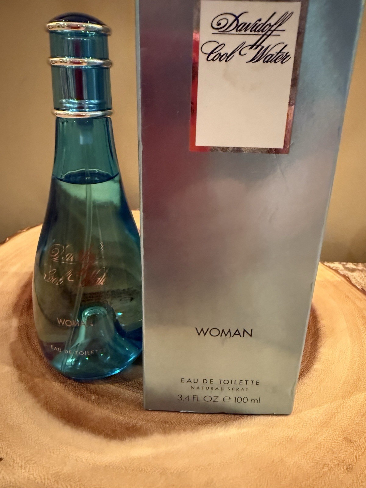 COOL WATER by Davidoff Perfume 3.4 oz/100 ml EDT SPRAY For Women NEW In Box