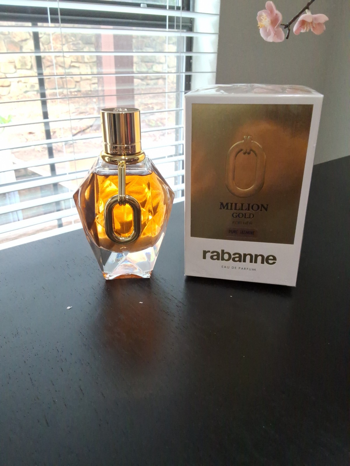 Paco Rabanne Million Gold Pure Jasmine 3 Oz Eau De Parfum (New Sealed)