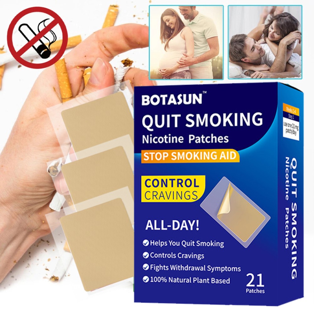 Nicotine Transdermal Patches Help Quit Smoking Stop Smoking Aid Patch Body Care.