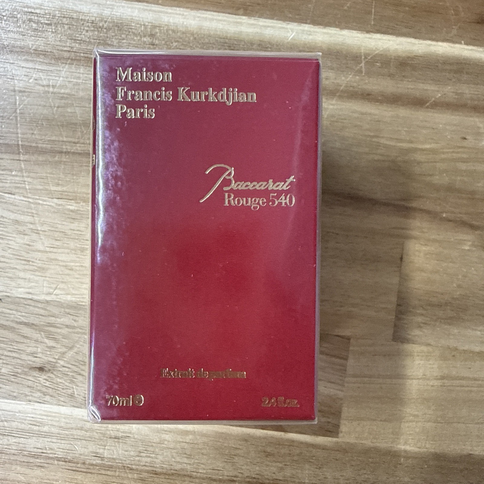 Authentic Baccarat Rouge 540 Extrait 2.4oz Maison Francis Kurkdjian New Sealed ✅