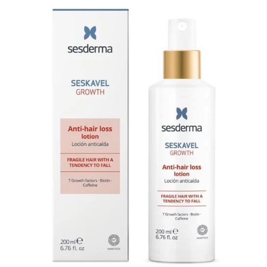 Sesderma SESKAVEL Growth Anti‑Hair Loss Lotion 200ml / 6.76oz EXP 03/2028