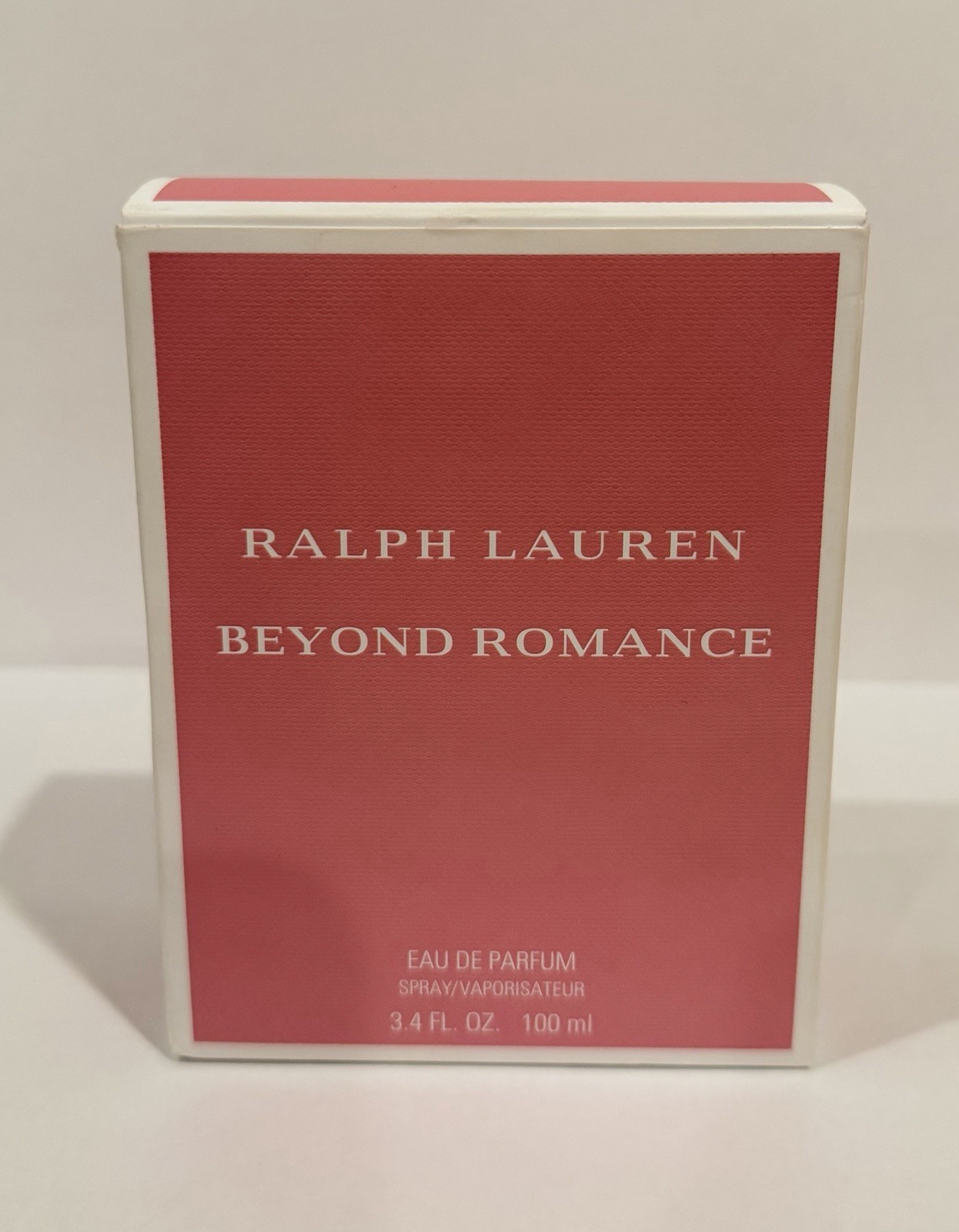 Ralph Lauren Beyond Romance EAU DE Parfum 100ml (3.4 fl oz), NEW, Authentic 100%
