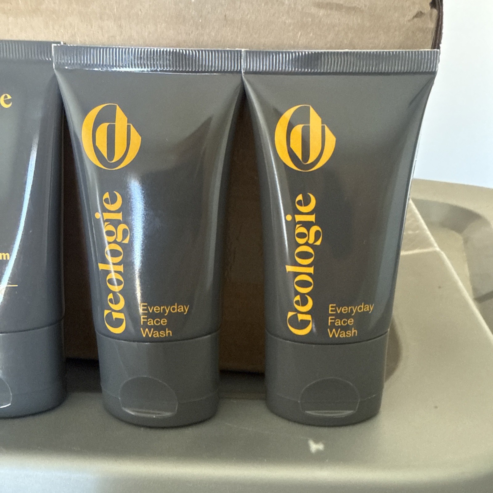 Geologie Clear Skin Morning & Night Routine 4 Piece Kit Face Wash & Night Cream