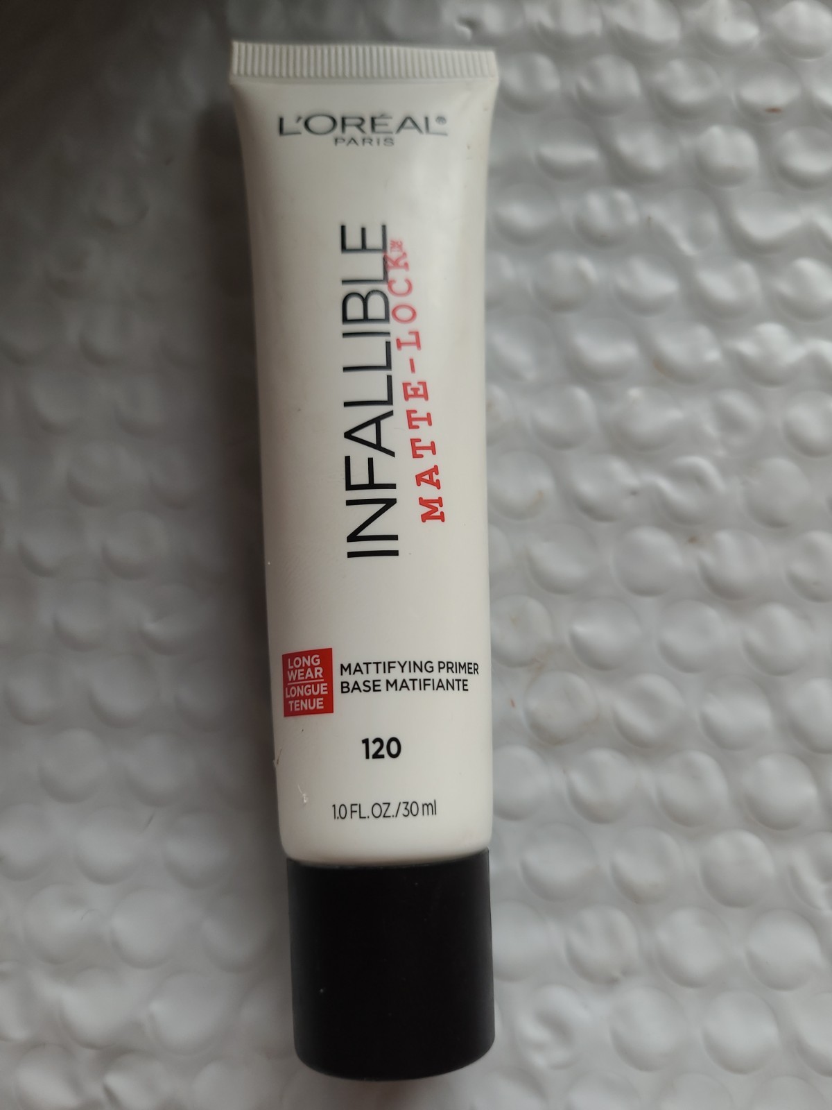 L’Oreal Paris Infallible Matte-Lock Mattifying Primer 120, 30 ml Sealed See Pics
