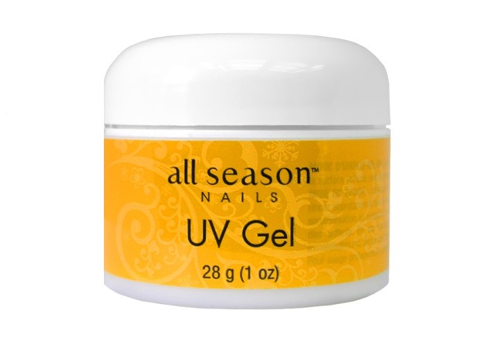 All Season Nails UV Gel artificial strong nails extensions PINK 1 oz /28 g