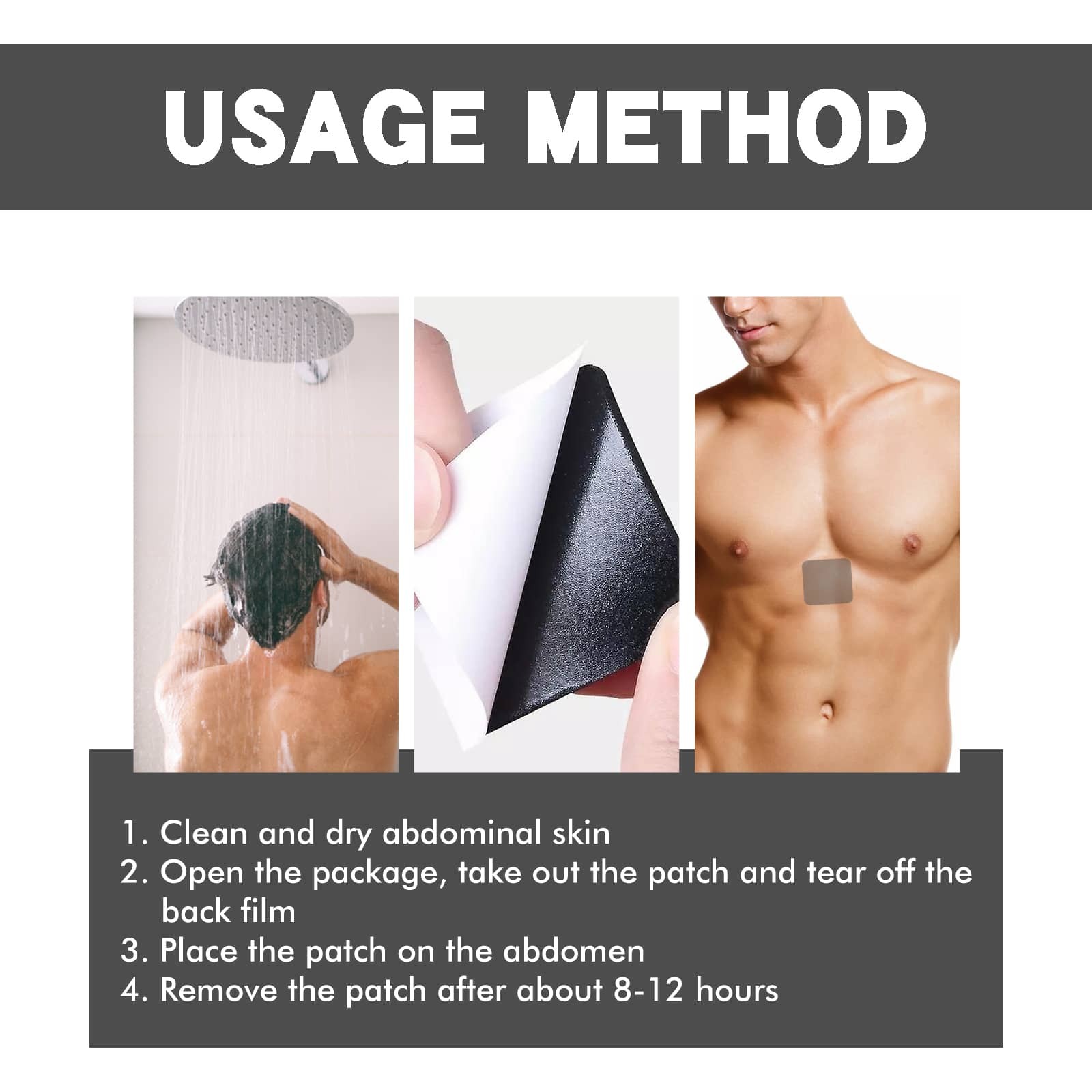 Herbal Lung Deep Cleaner Patch Organic Herbal Extract Body Care Fatigue Relieve