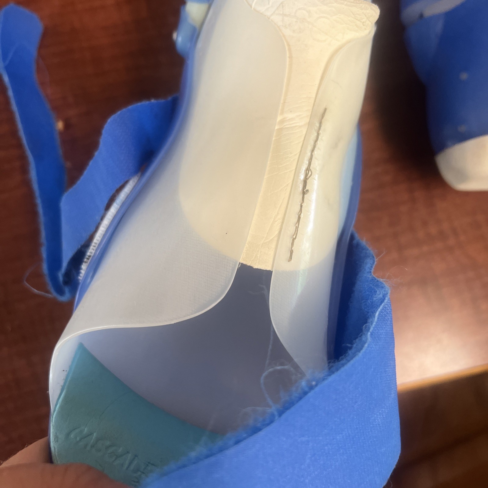 CascadeAFO Drop Foot Hinged Braces Pair Youth Pediatric Orthosis Thermoplastic