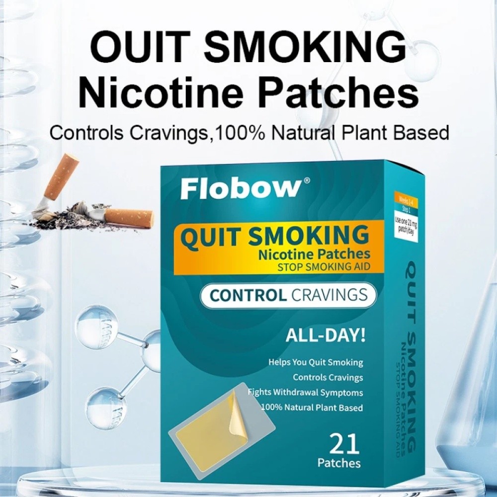 21~210Pcs Nicotine Patches Stop Smoking Aid Steps 1 to Quit Smoking Patch 21mg