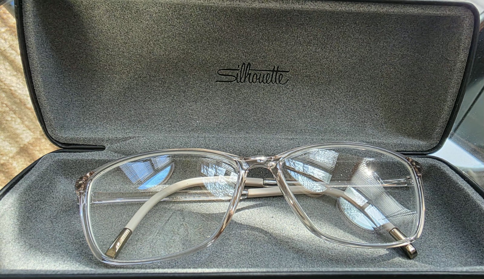 Silhouette Eyeglasses SPX Illusion 1602 4030 Soft Sloe 52-14-130mm