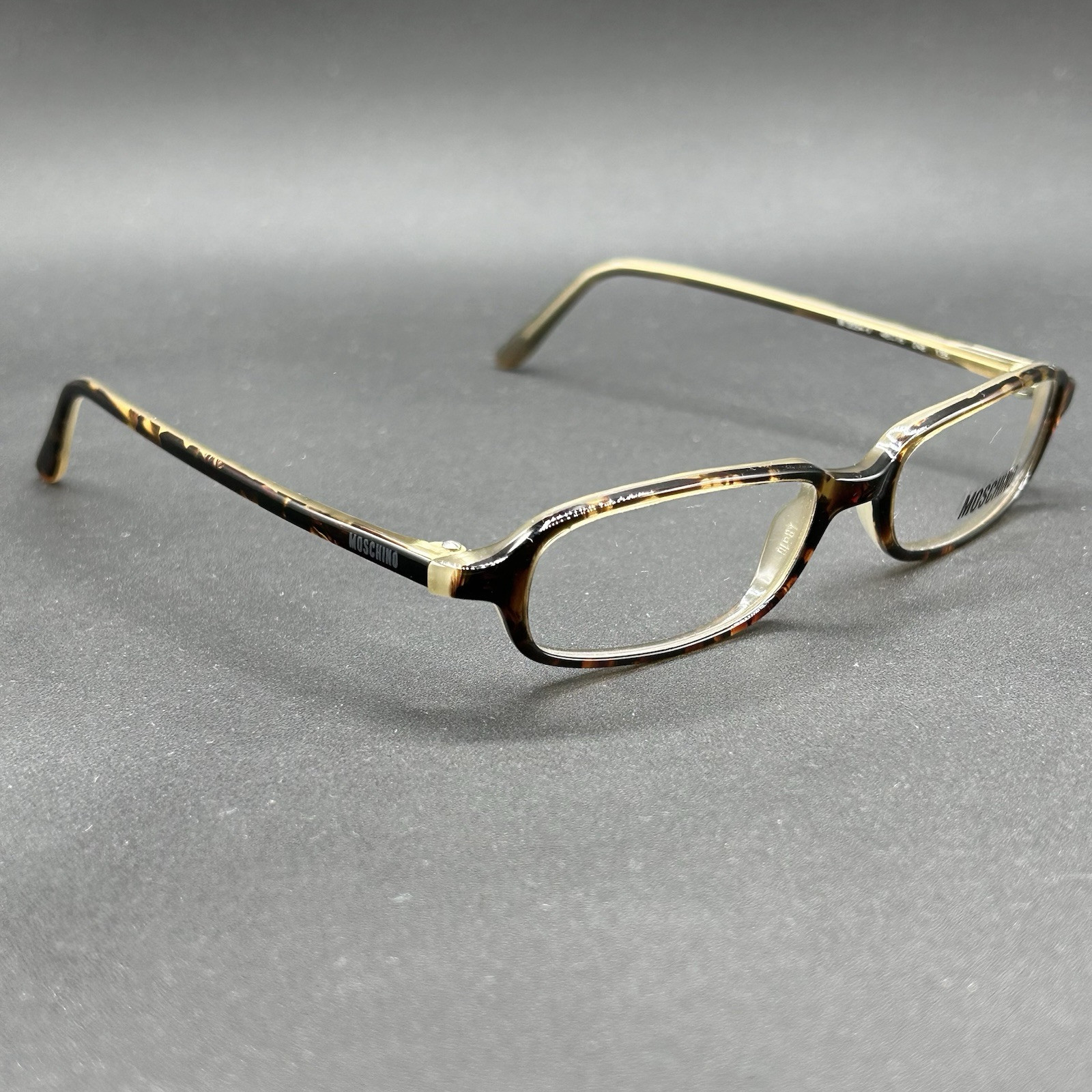 Moschino M 3554-V Eyeglasses Frame Tort Italy 48-16-135 Display