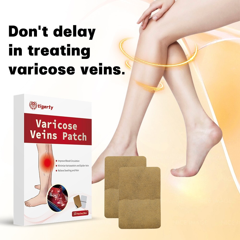 10pc Legs Spider Vein Circulatory Support Varicose Vein Patch Vein Treatment Pad