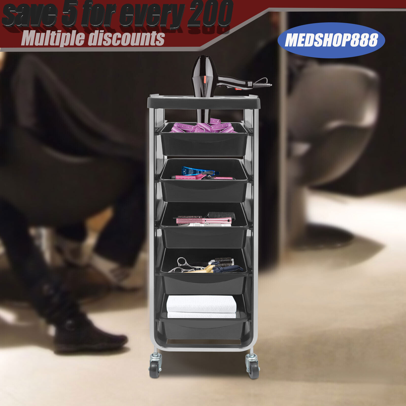 Suitable for Beauty Salons, Barber Stores, Spas, Tattoo Parlors, Medical Centers