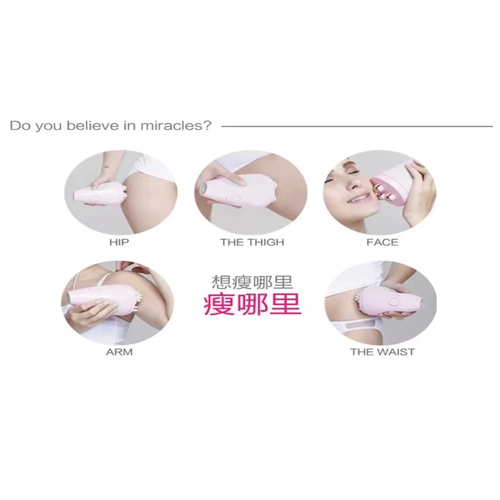 Electric Belly Slimming Belt Cellulite Body Massager Fat Burning Wrap Therapy
