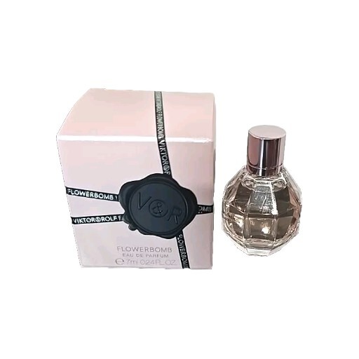 Viktor & Rolf Flowerbomb Eau De Parfum 0.24 fl oz/7 ml Miniature Splash NIB
