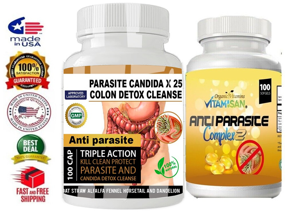 Antiparasitic – ANTI PARASITE COMPLEX detox cleanse kit Helps Intestinal Health