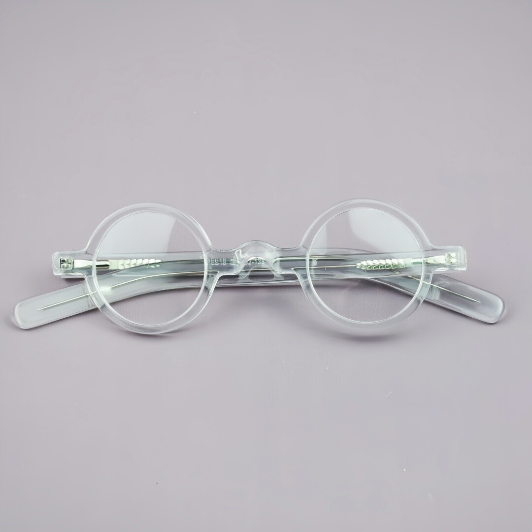 Retro Small Round Acetate Reading Eyeglasses Frames Hand Made Glasses Men Women