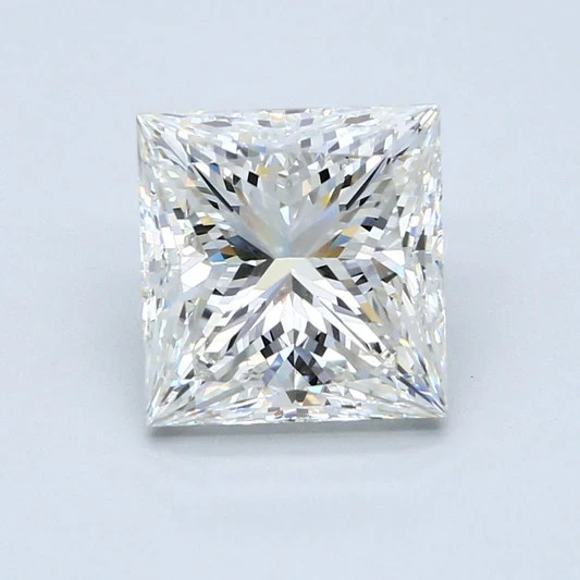 6 Ct Lab-Grown Diamond Princess Cut VVS1 Clarity D Color CVD Diamond Certified