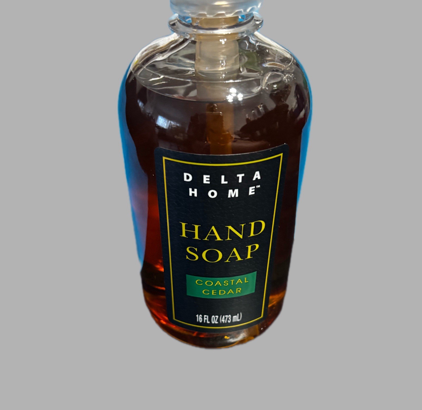 Delta Home Hand Soap Coastal Cedar 16 FL OZ Liquid Pump New