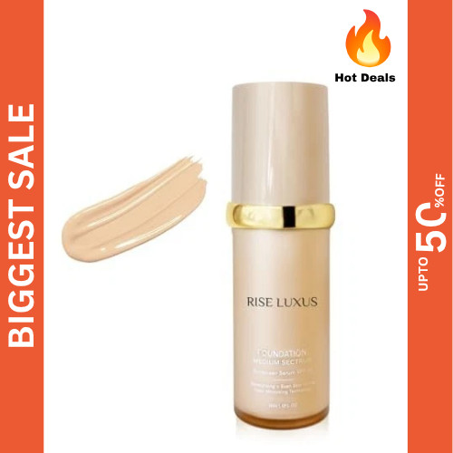 Rise Luxus Ultrablend 4 In 1 Foundation, 2025 New Upgrade Match Skin Color