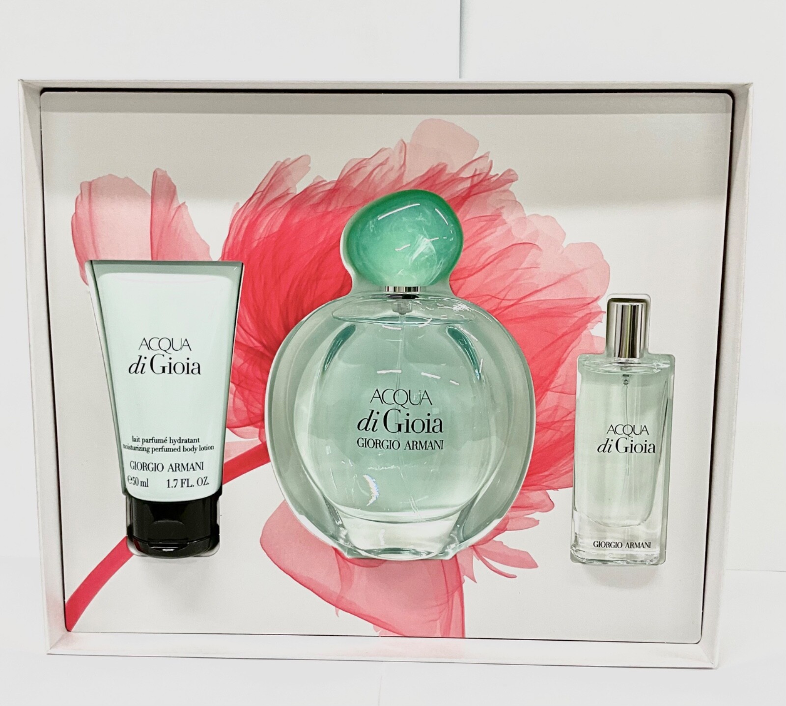 Giorgio Armani – Acqua di Gioia – Gift Set (Eau de Parfum + Body Lotion)