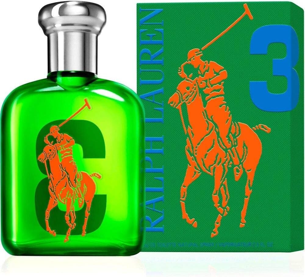 Testr Men Ralph Lauren Polo The Big Pony #3 4.2 oz – 125ml EDT / NIB / Rare