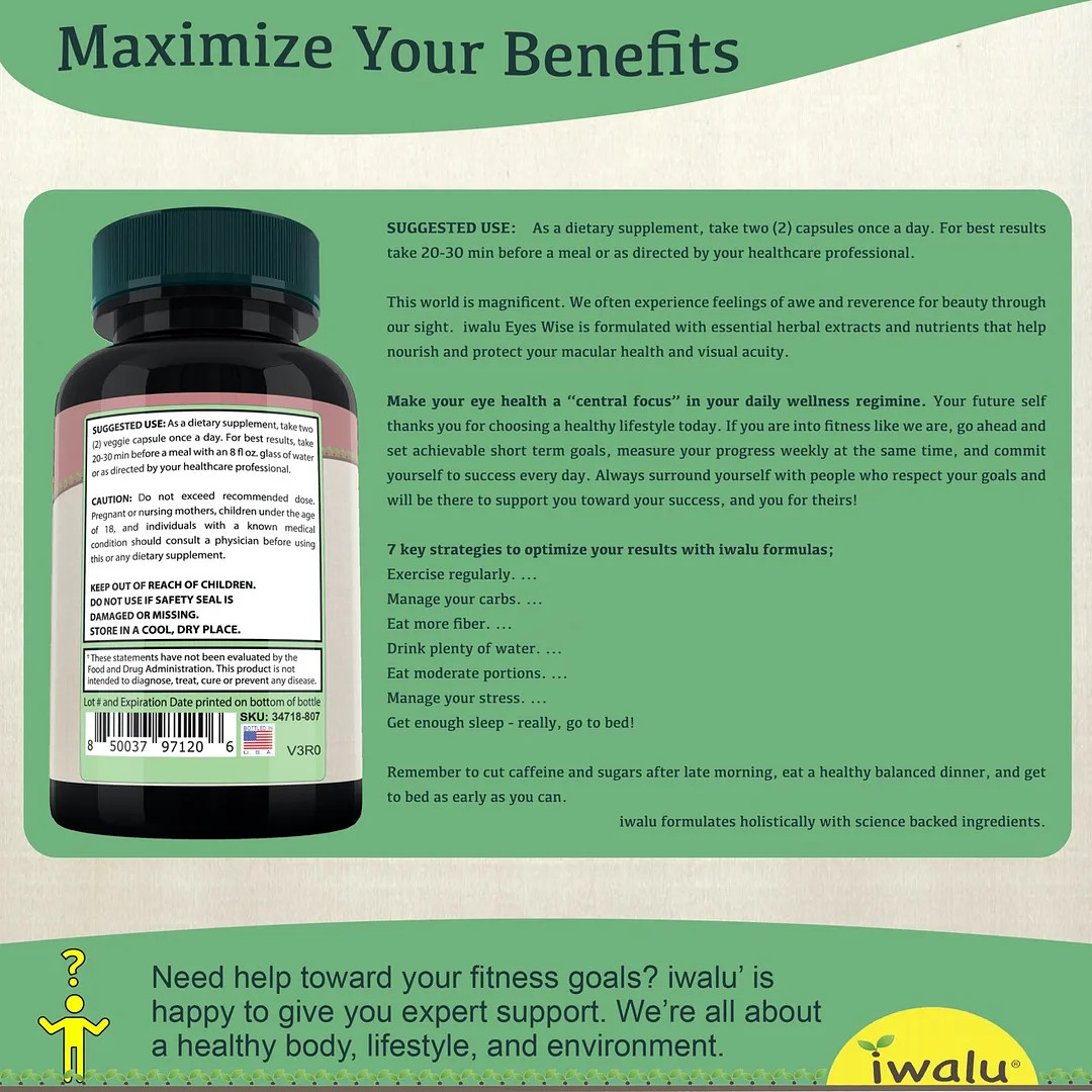 Sight Care Supplement | Best Supplement Capsule Pill Men Women FREE SHIP