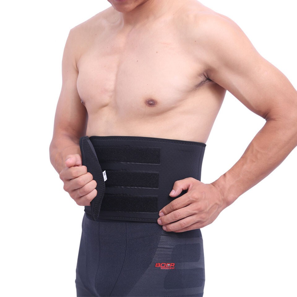Adjustable Waist Lumbar Support Waist Sweat Belt Waist Back Support Belt Fitness