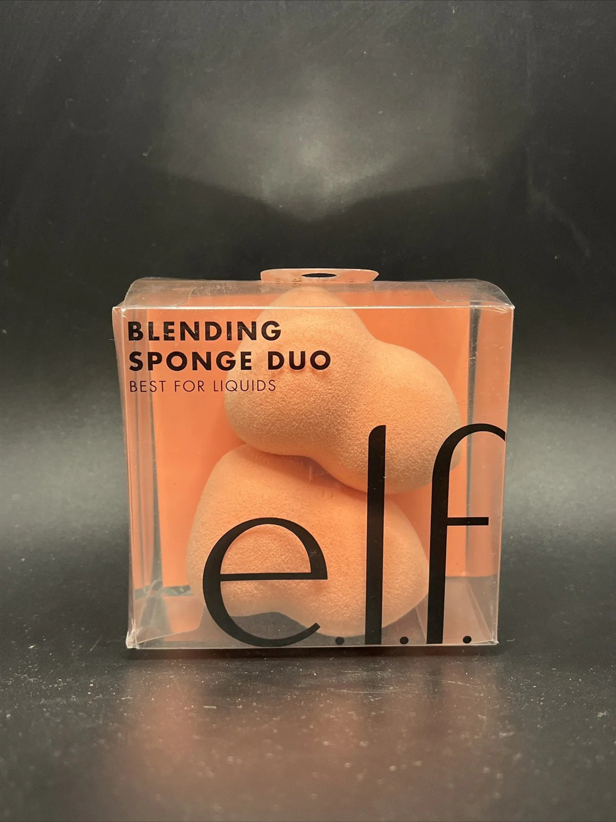e.l.f. Pink Blending Sponge Duo For Makeup, Best for Liquids 2 Count