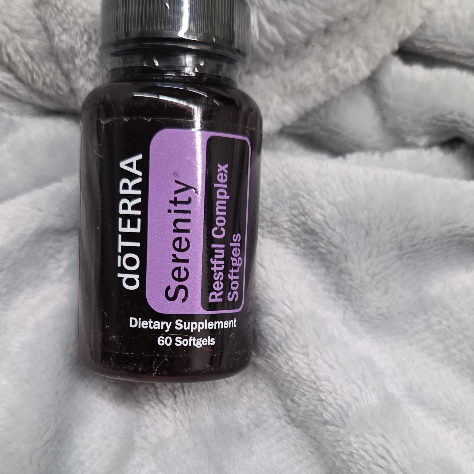doTERRA Serenity Restful Complex Sleep Aid Softgels 60 ct Vegetarian Exp 2027-01