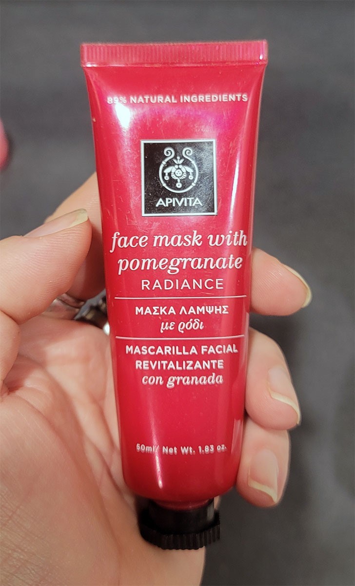 NEW APTIVA FACE MASK WITH POMEGRANATE RADIANCE 1.83 OZ
