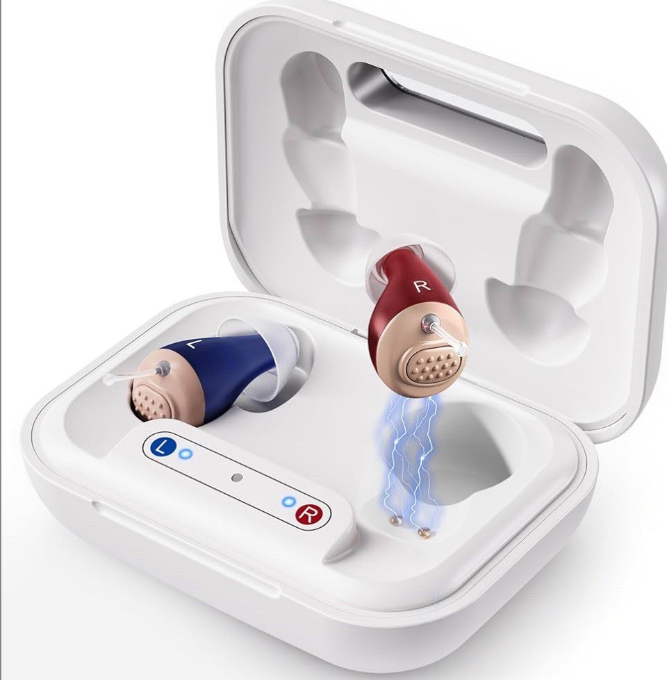 JH-A260 OTC Rechargeable Hearing Aids Personal Sound Amplifier Product Adult NEW
