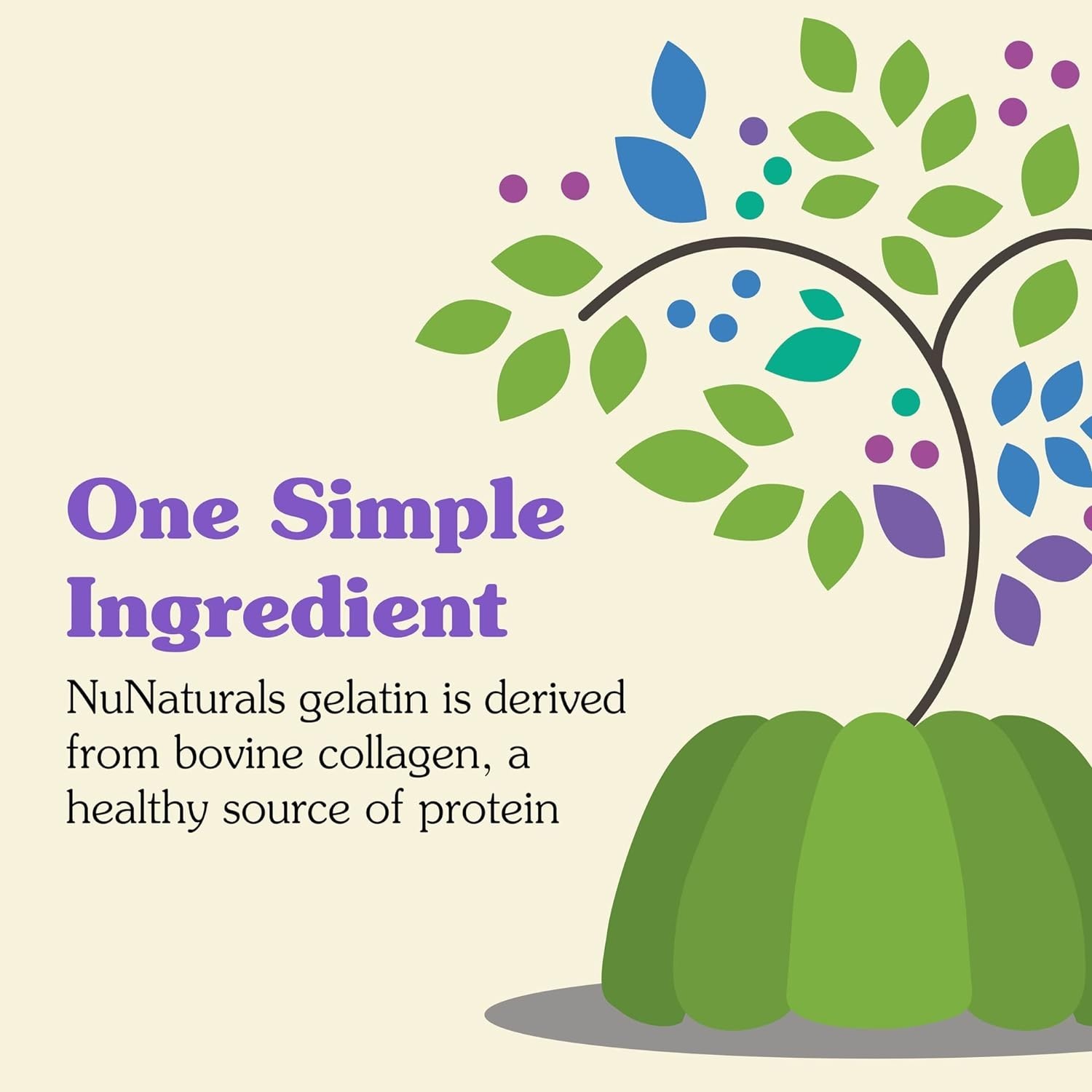 Unflavored Beef Gelatin Powder, Instantly Thickens, Stabilizes, and Texturize…