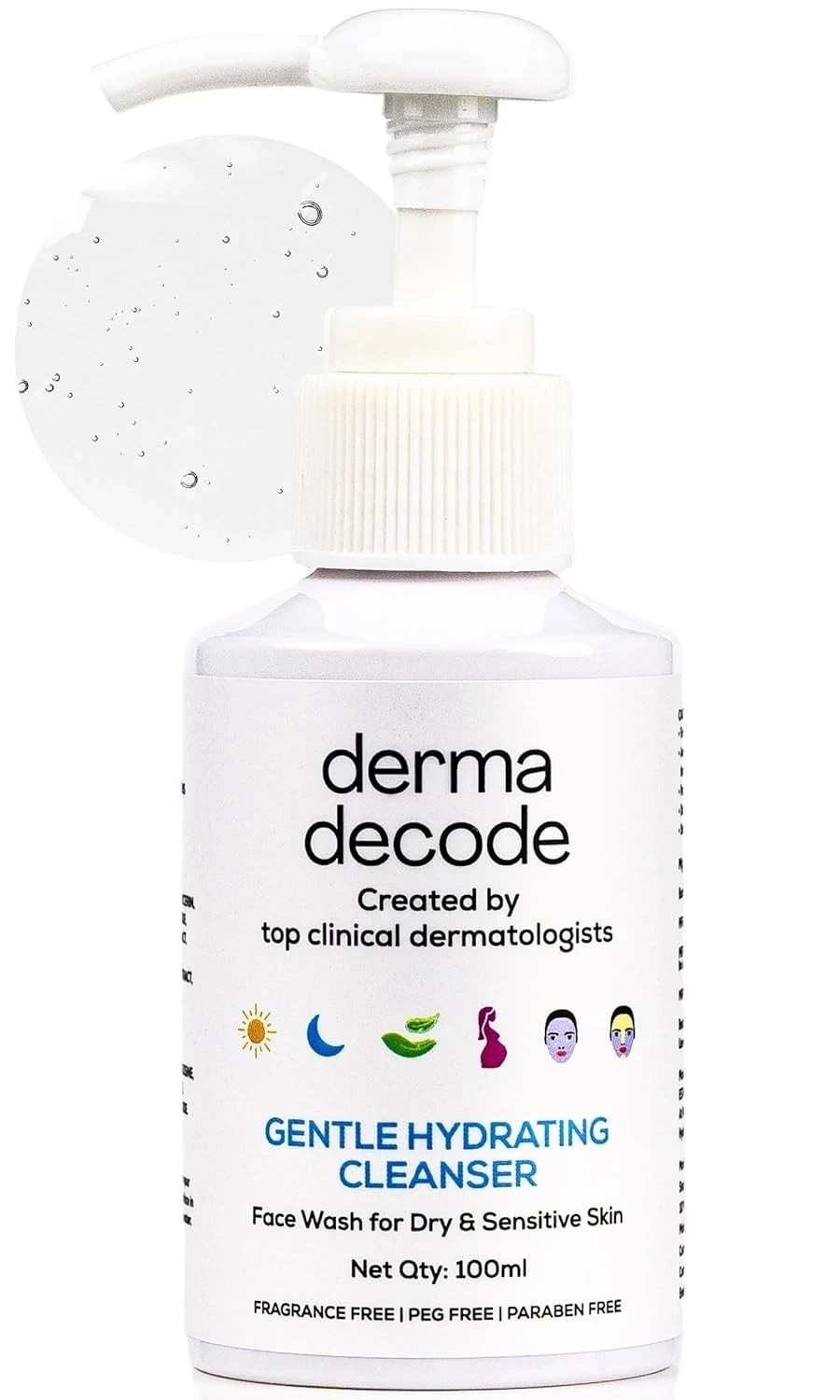 Derma Decode Gentle Hydrating Cleanser For Dry And Sensitive Skin 100ml