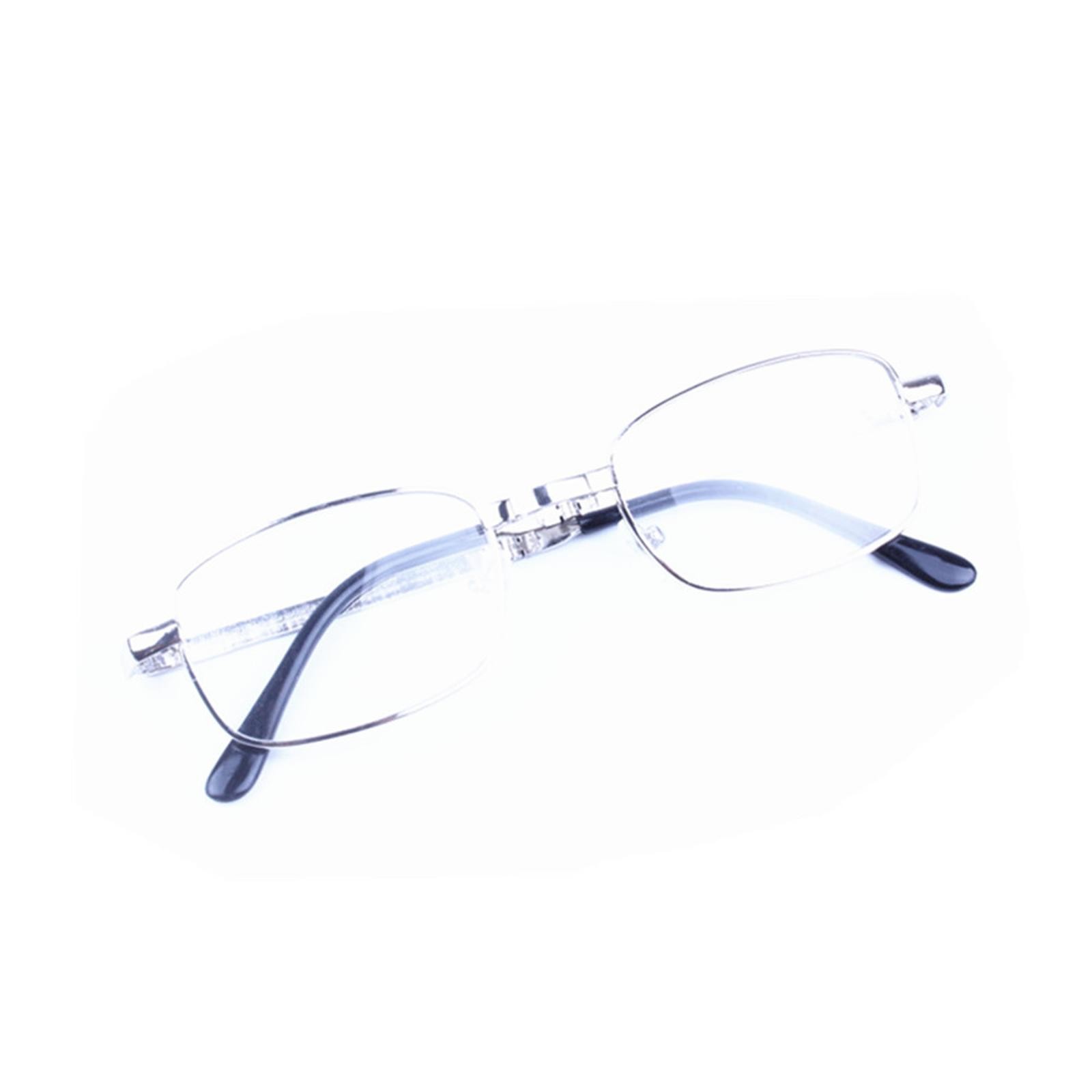 Unisex Fashion +150° Foldable Reading Glasses Presbyopia Glasses w/ Case yy