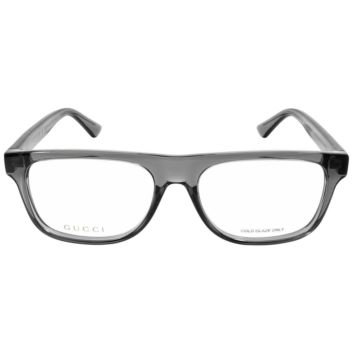Gucci Demo Rectangular Men’s Eyeglasses GG1117O 003 56 GG1117O 003 56